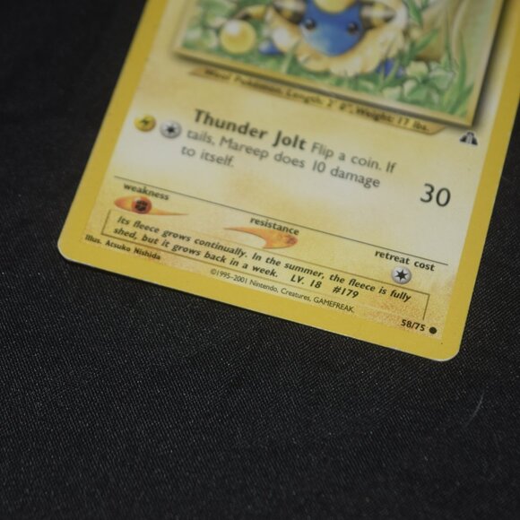 Pokemon Neo Discovery Mareep 58/75 - Picture 3 of 6